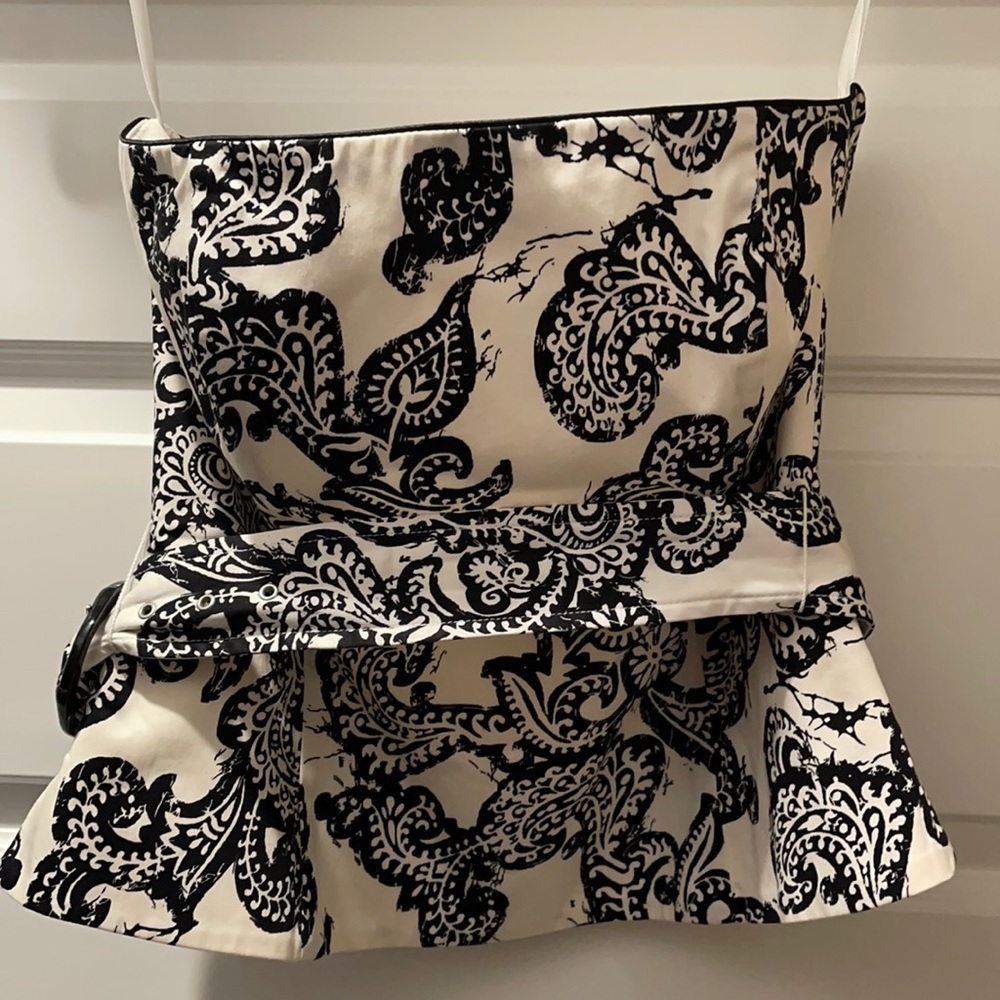 White House Black Market corset top